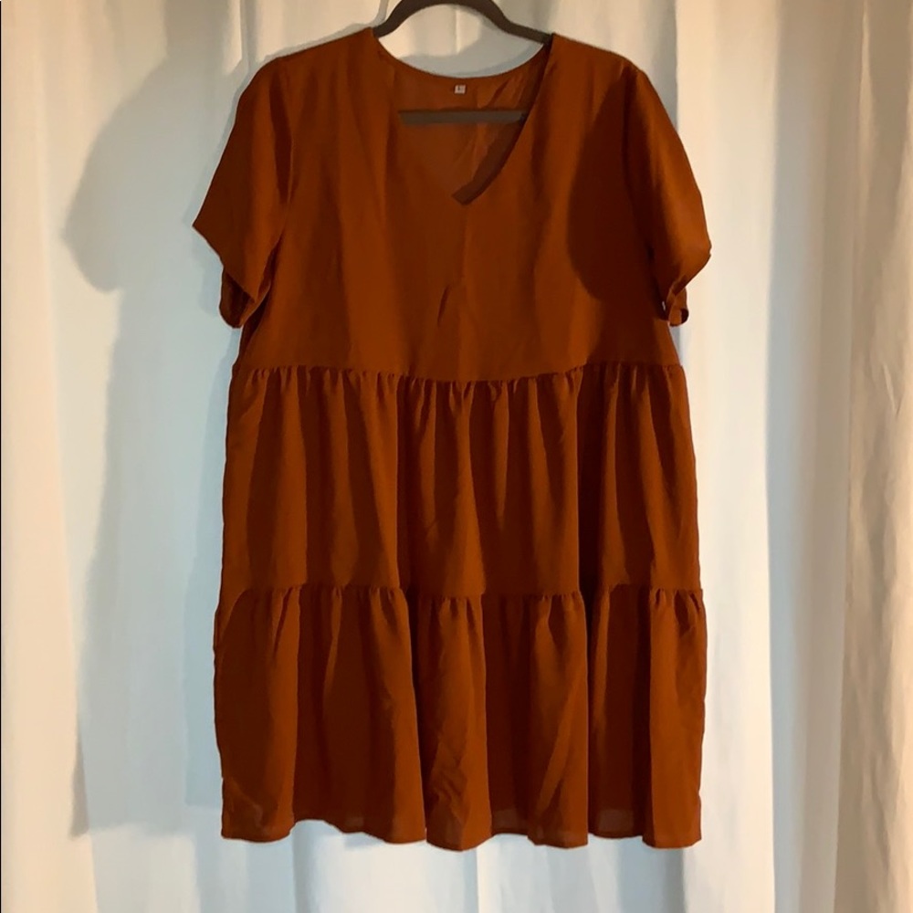 Ruffle babydoll dress